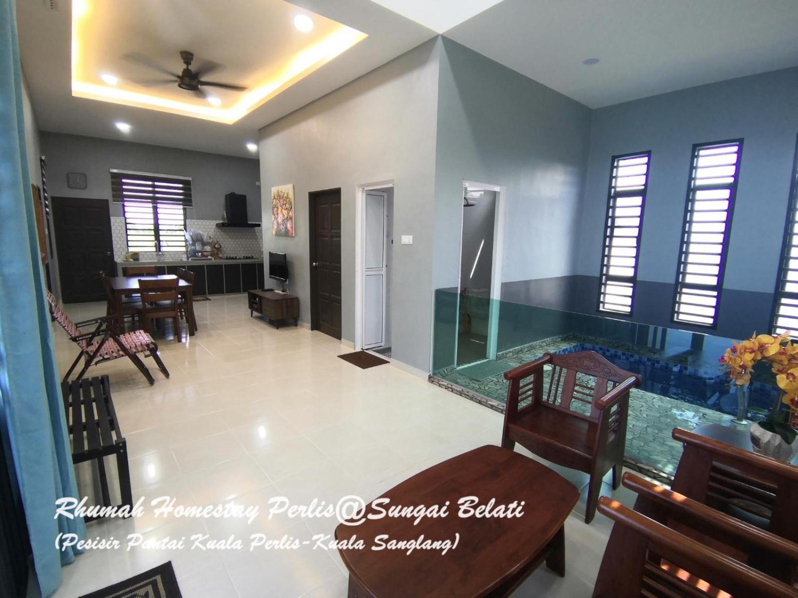 Rhumah Sungai Belati Villa Simpang Empat  Ngoại thất bức ảnh